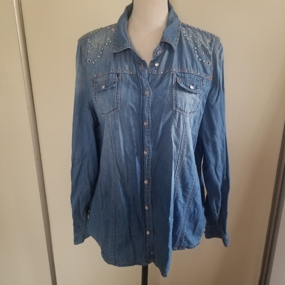 i Jean's by Buffalo Denim Botton Down Shirt